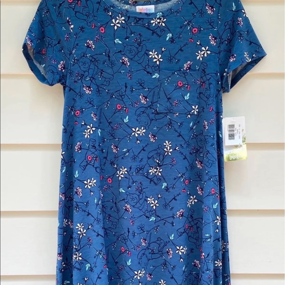 LuLaRoe Pooh Bear Carly XXS